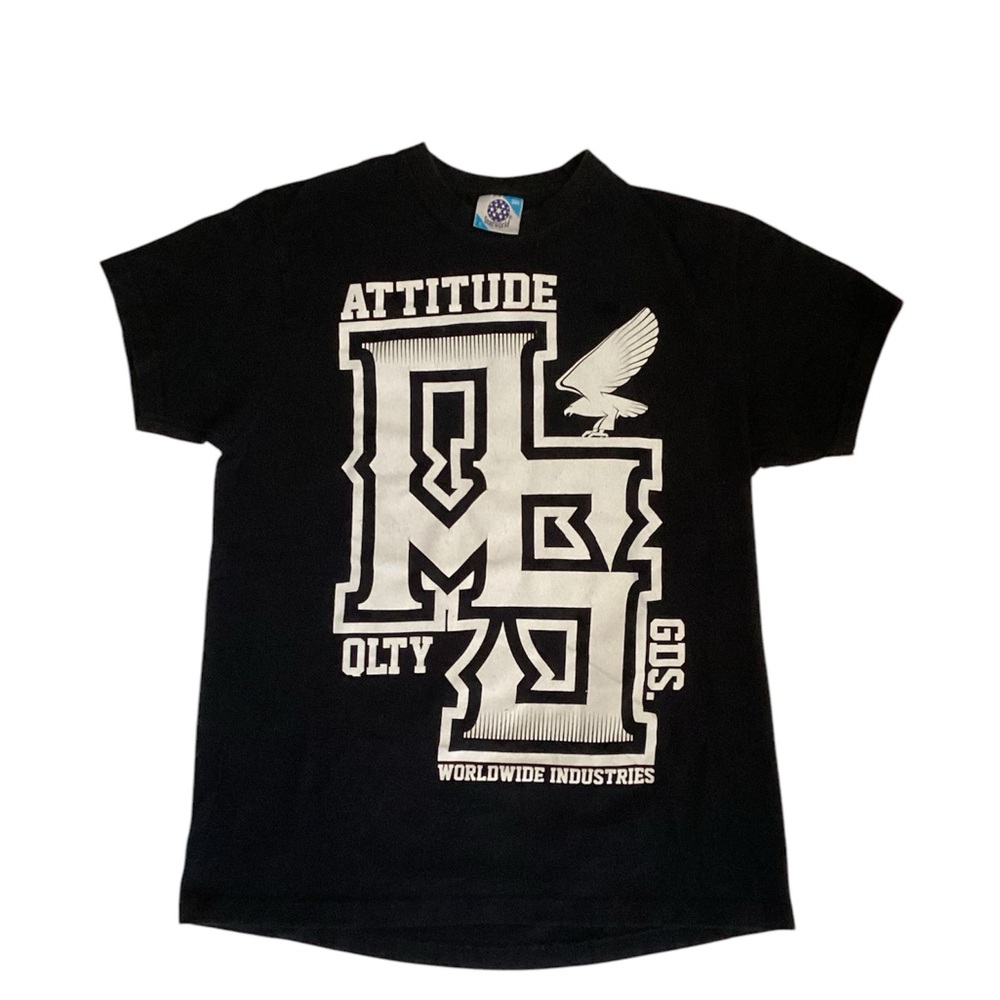 Black Graphic Tee - Small